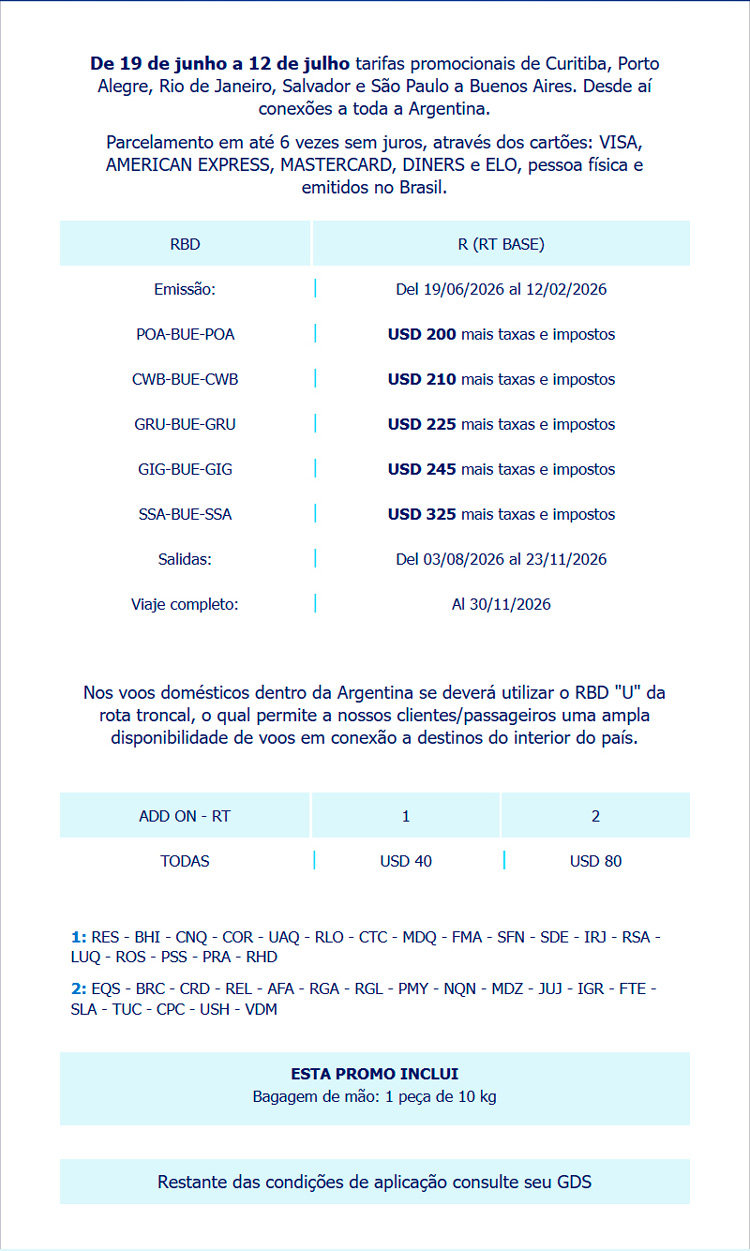 AEROLINEAS ARGENTINAS