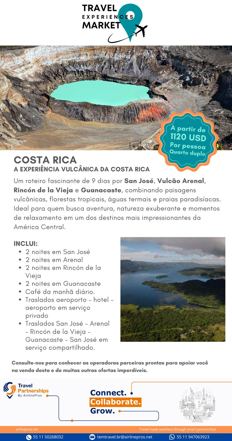 TRAVEL EXPERIENCES MARKET DMC - COSTA RICA