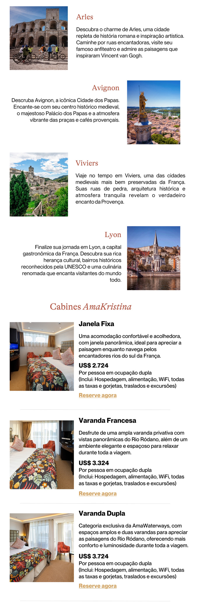 AmaWaterways Cruzeiros&nbsp;Fluviais