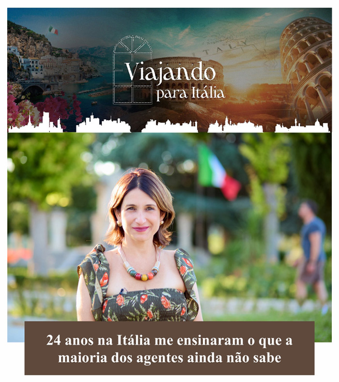 Viajando para It&aacute;lia