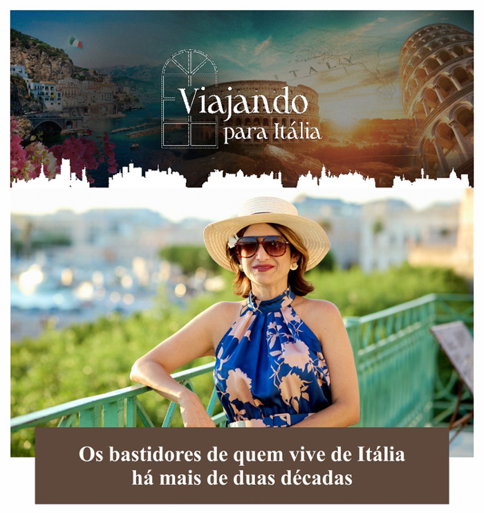 Viajando para It&aacute;lia