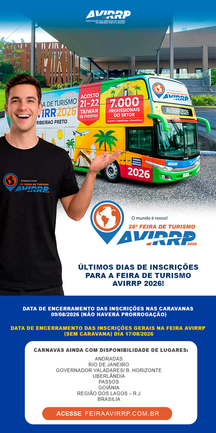 28&ordf; FEIRA DE TURISMO - AVIRRP 2026