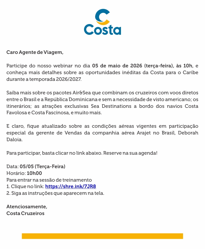COSTA CRUZEIROS