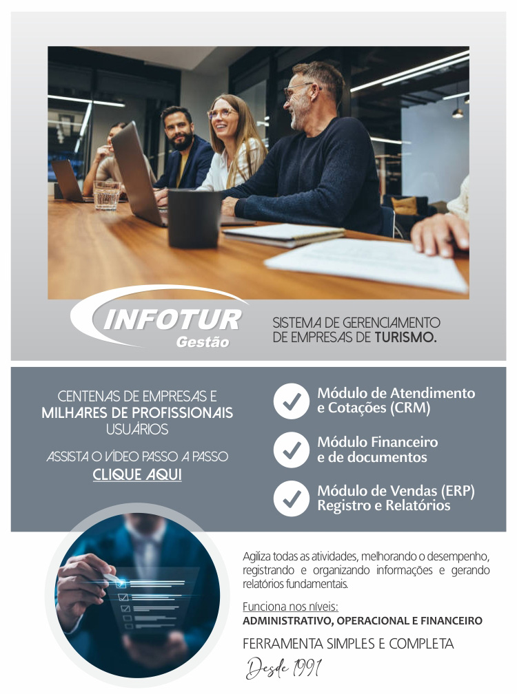 INFOTUR - SOFTWARE PARA O TURISMO