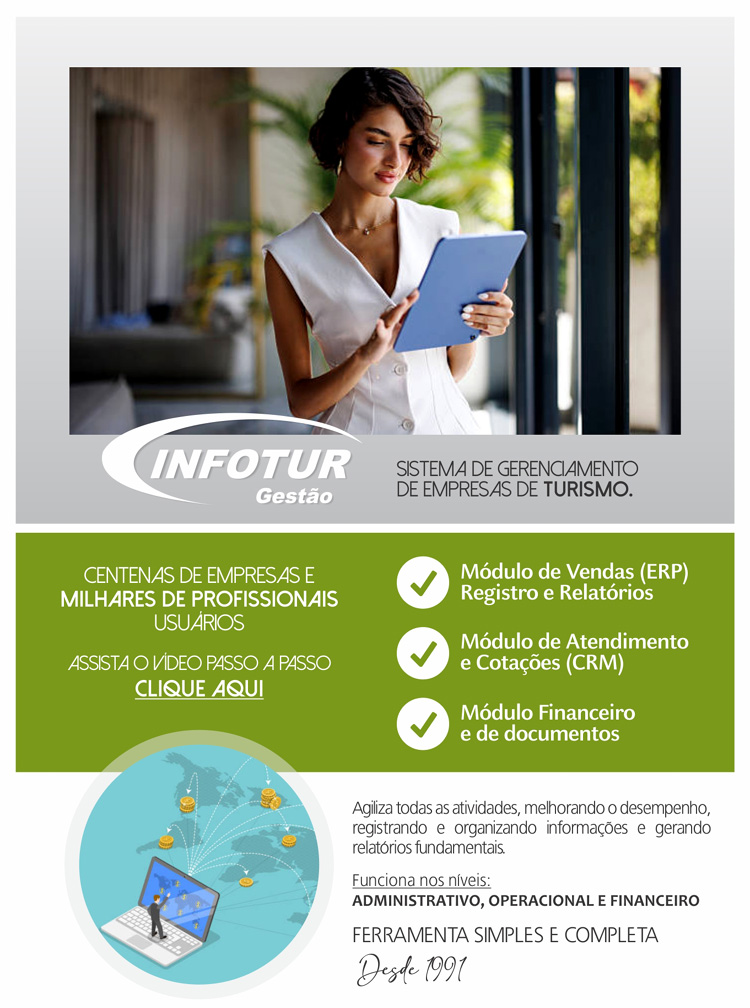 INFOTUR - SOFTWARE PARA O TURISMO