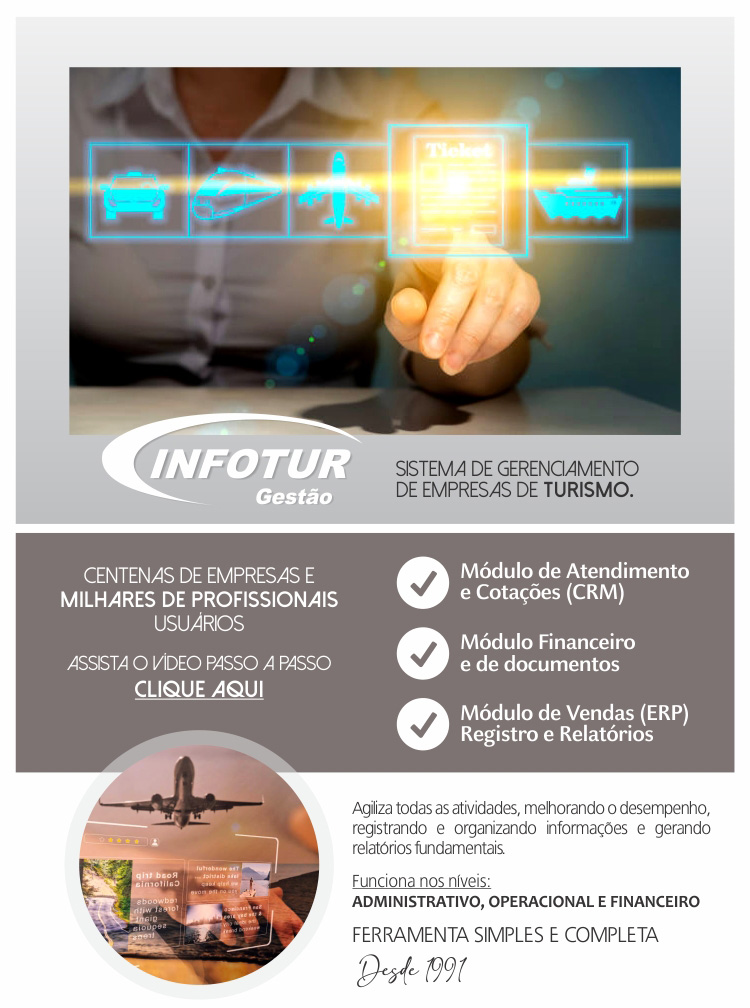 INFOTUR - SOFTWARE PARA O TURISMO