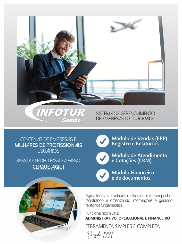 INFOTUR - SOFTWARE PARA O TURISMO