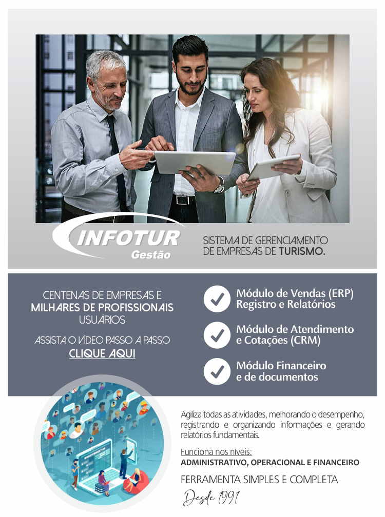 INFOTUR - SOFTWARE PARA O TURISMO