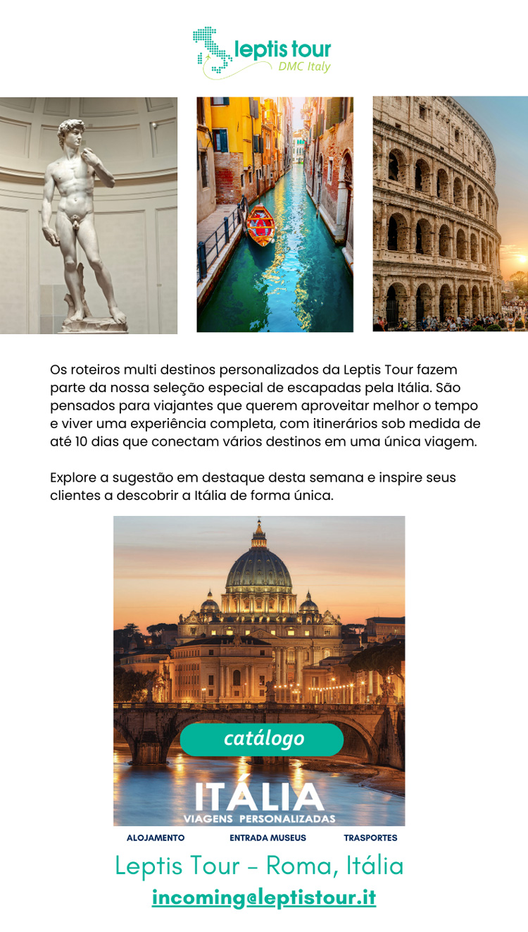 LEPTIS TOUR - RECEPTIVO IT&Aacute;LIA