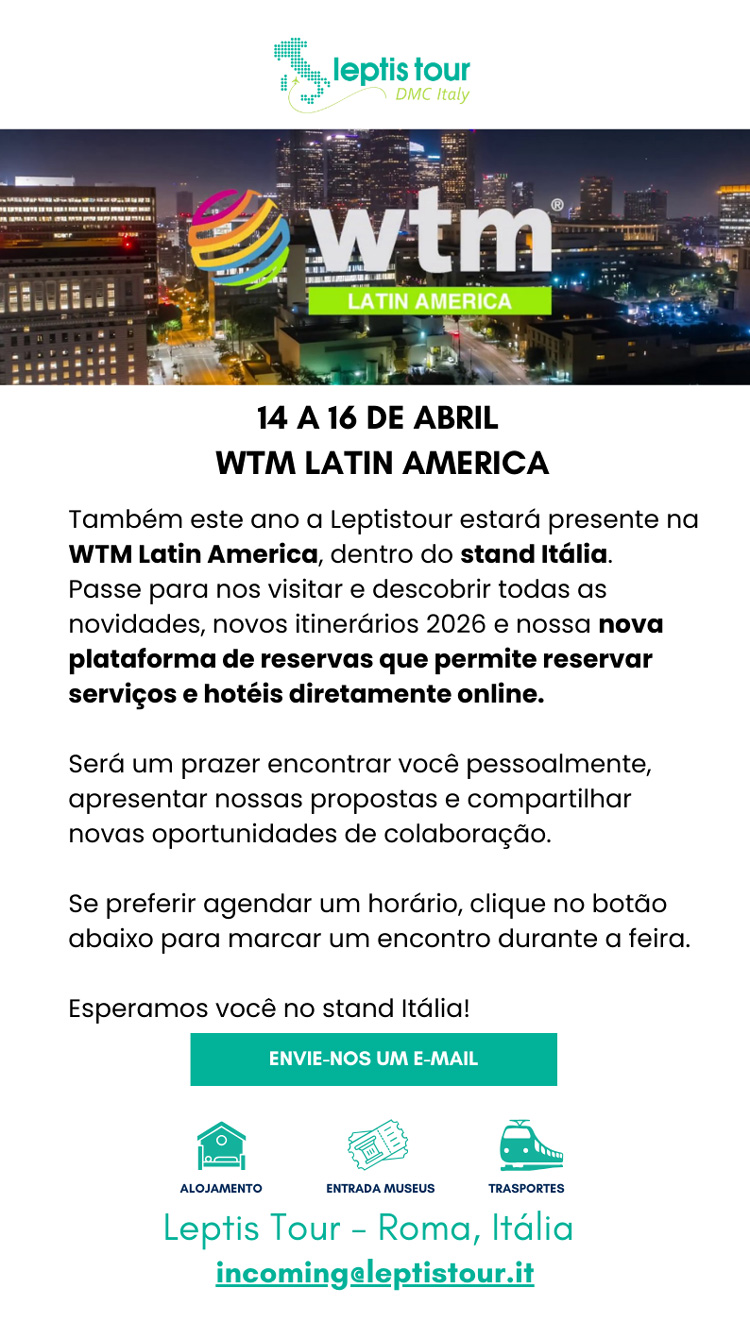LEPTIS TOUR - RECEPTIVO IT&Aacute;LIA