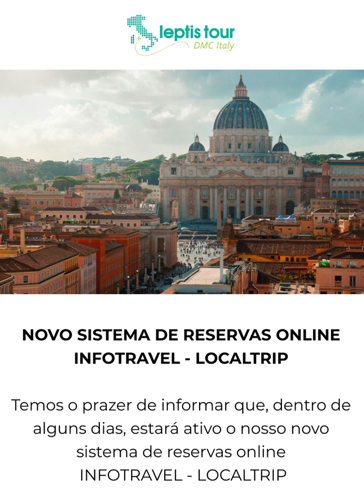 LEPTIS TOUR - RECEPTIVO ITÁLIA