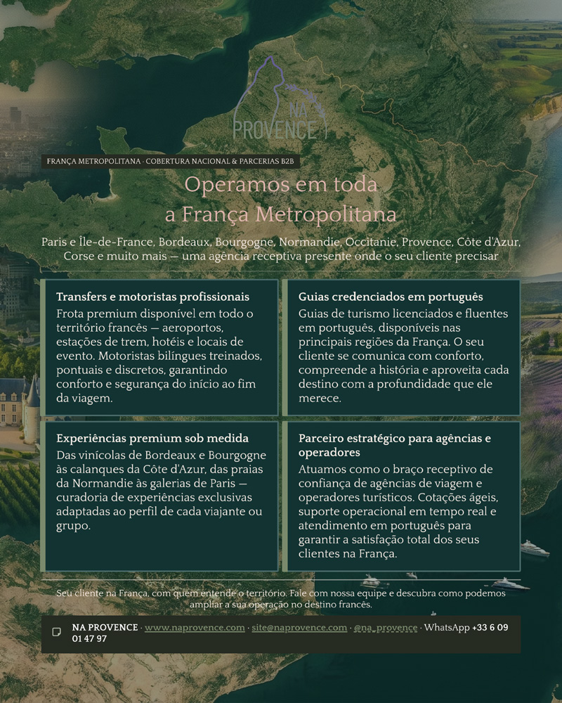 NA PROVENCE - SUA DMC NA FRAN&Ccedil;A