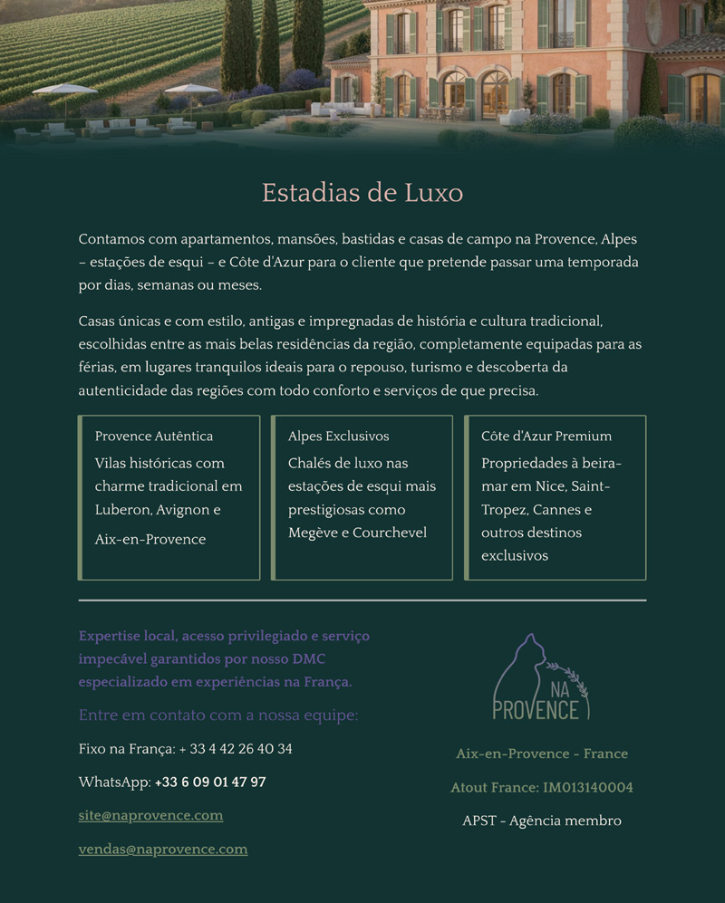 NA PROVENCE - SUA DMC NA FRAN&Ccedil;A