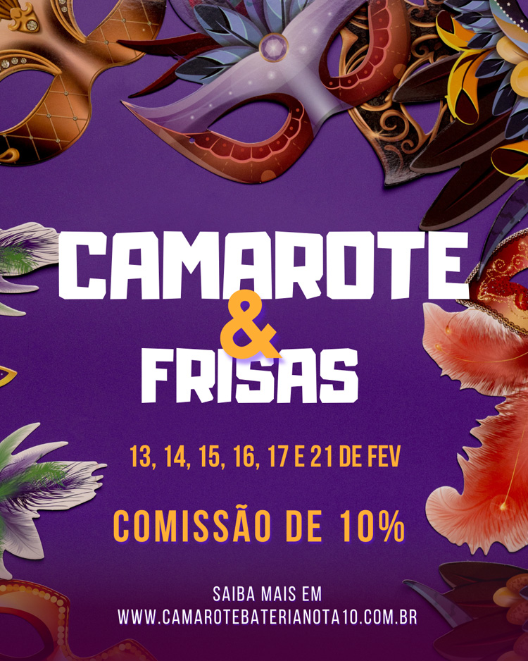 AG&Ecirc;NCIA SAMBA IPANEMA CARNAVAL RIO 2026