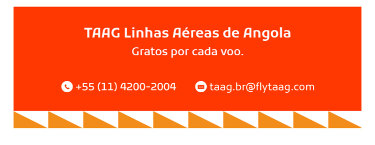 TAAG LINHAS A&Eacute;REAS DE ANGOLA